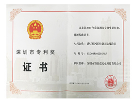 Shenzhen Annual Patent Award